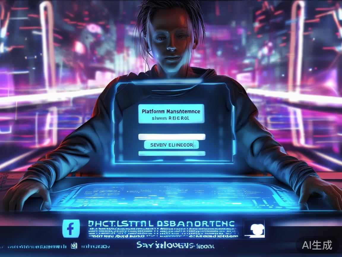 在登录时若提示平台维护中或出现服务器故障，可访问沙